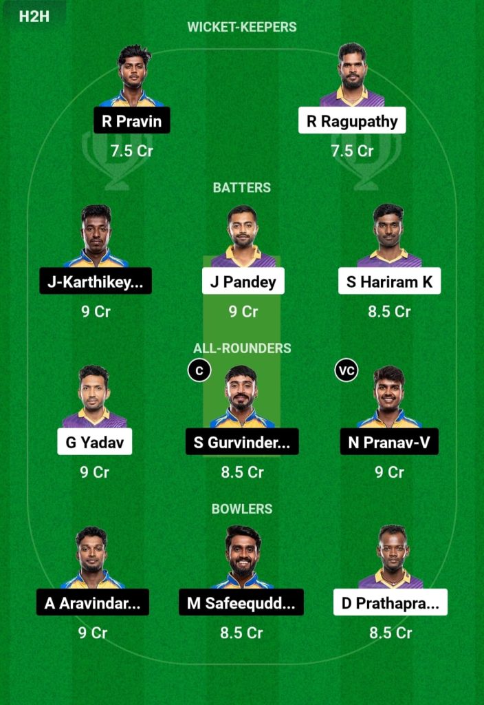 WTG vs OAW Dream11 Team