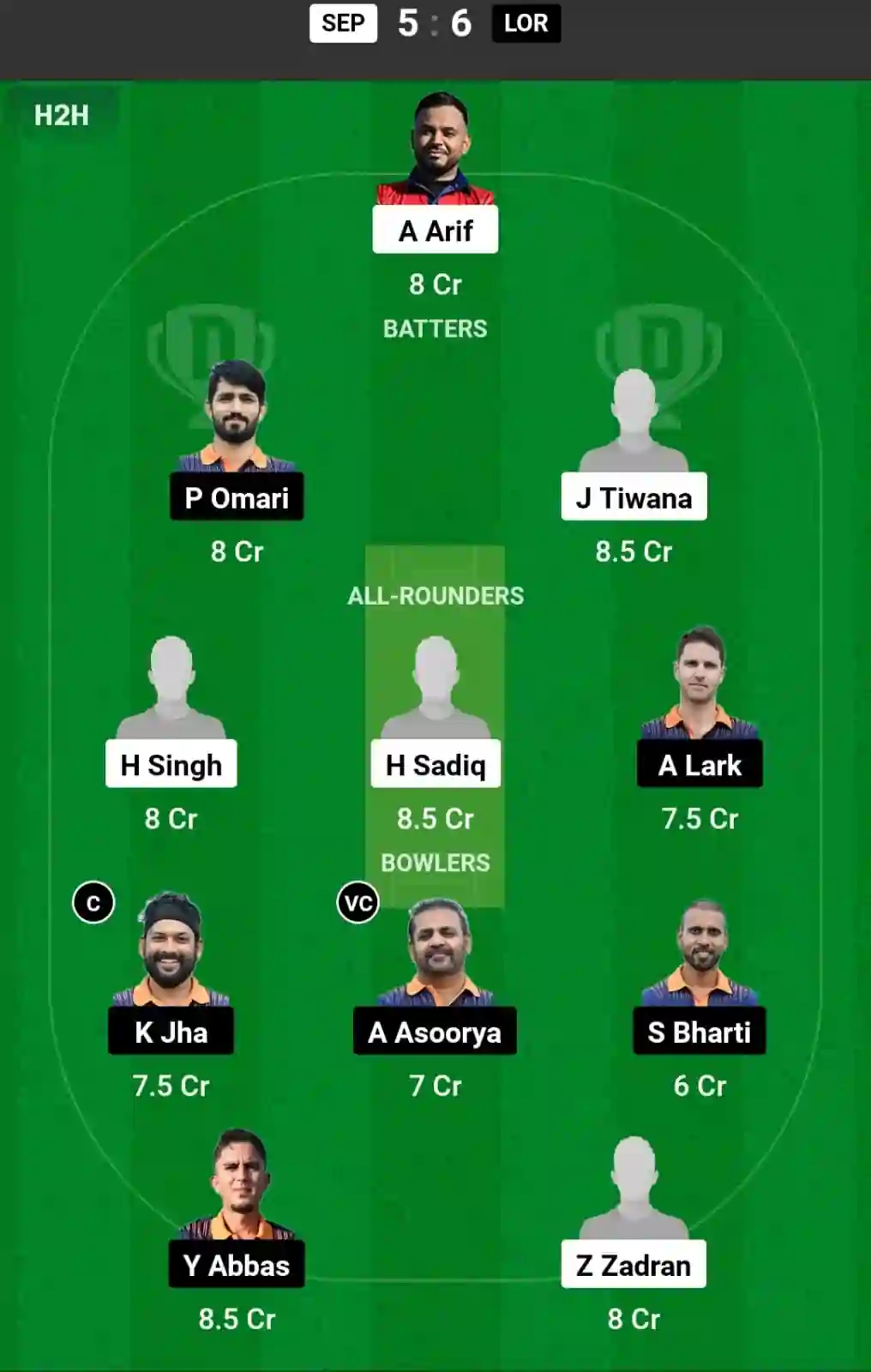 SEP vs LOR Dream11 Prediction Today: Match 20 Pitch Report, and Player Stats | ECS Austria T10