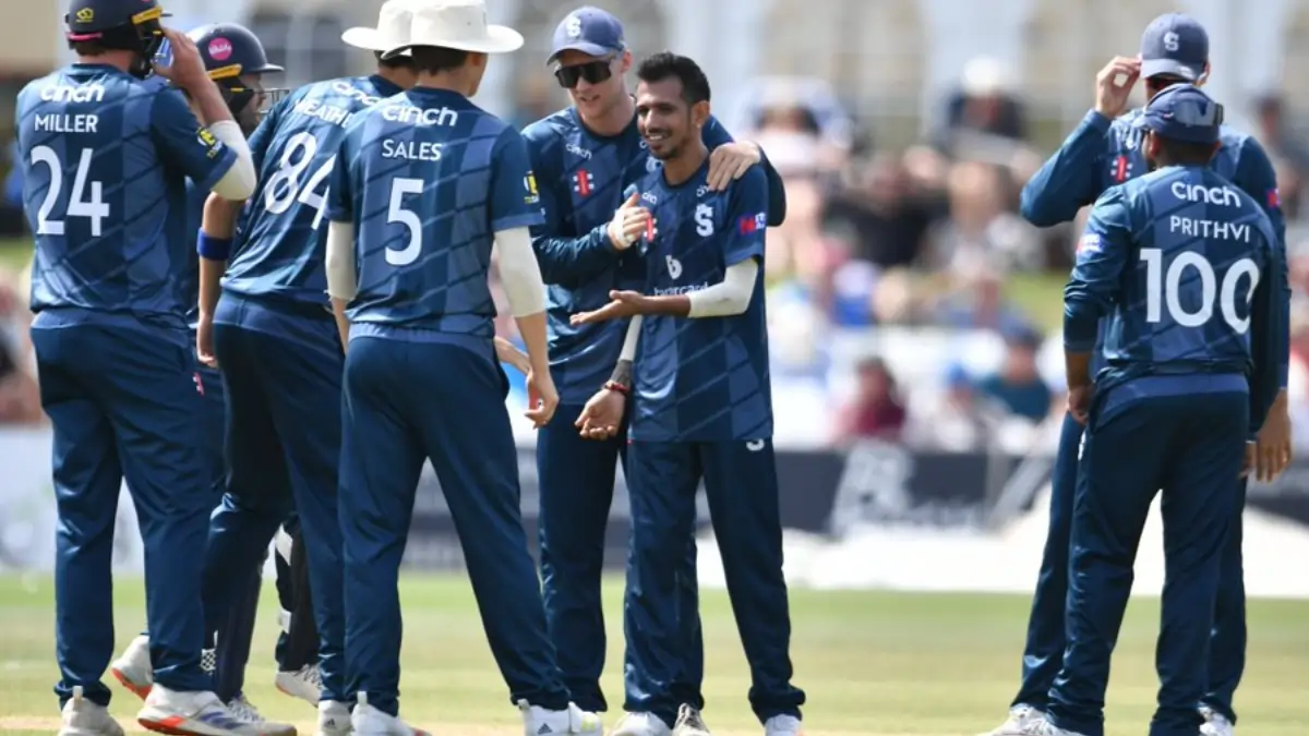 Yuzvendra Chahal Shines in County Debut with Five-Wicket Haul