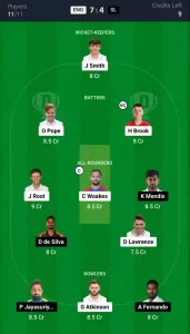 ENG vs SL Dream11 Prediction Today: 2nd Test Pitch Report, and Player Stats | England vs Sri Lanka Test 2024