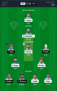 NSC vs BCC Dream11 Prediction Today: Match 23 Pitch Report, and Key Player | Assam T20 Pride Cup 2024