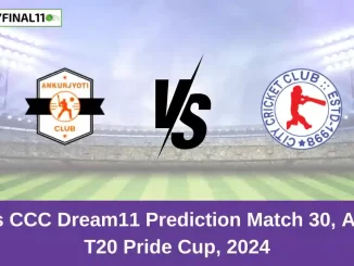 AC vs CCC Dream11 Prediction Match 30, Assam T20 Pride Cup, 2024