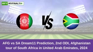 AFG vs SA Dream11 Prediction, 2nd ODI, Afghanistan tour of South Africa in United Arab Emirates, 2024