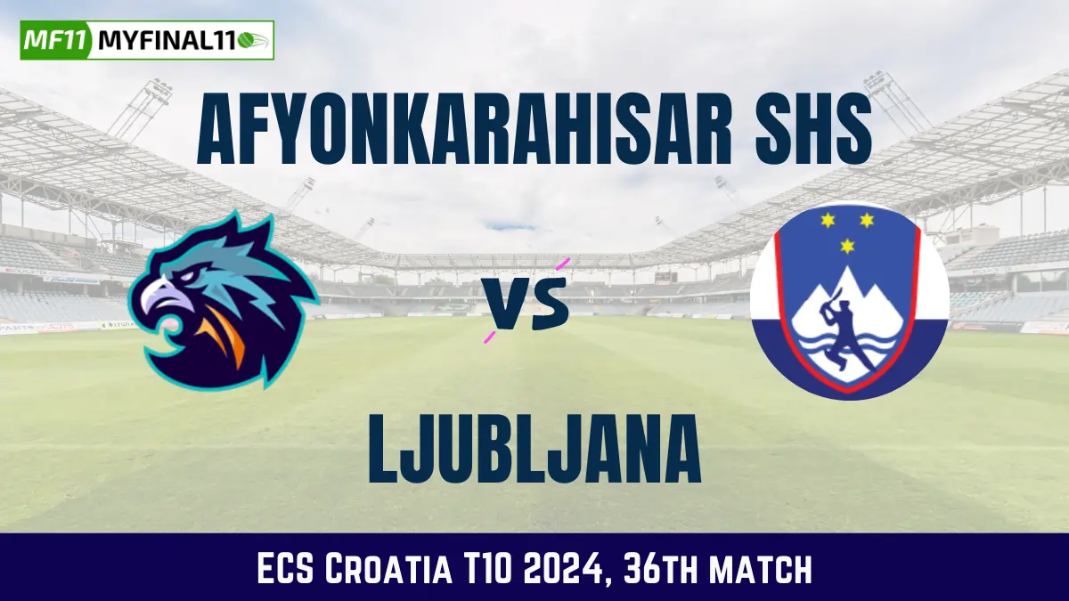 Get the best AFK vs LJU Dream11 Prediction fantasy team with AFK vs LJU Key player stats and pitch report for today's ECS Croatia T10 2024.