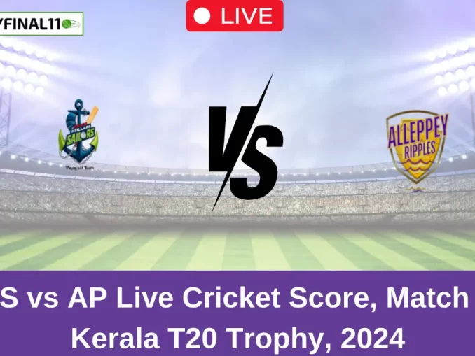 AKS vs AP Live Cricket Score, Match 17, Kerala T20 Trophy, 2024