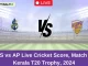 AKS vs AP Live Cricket Score, Match 17, Kerala T20 Trophy, 2024