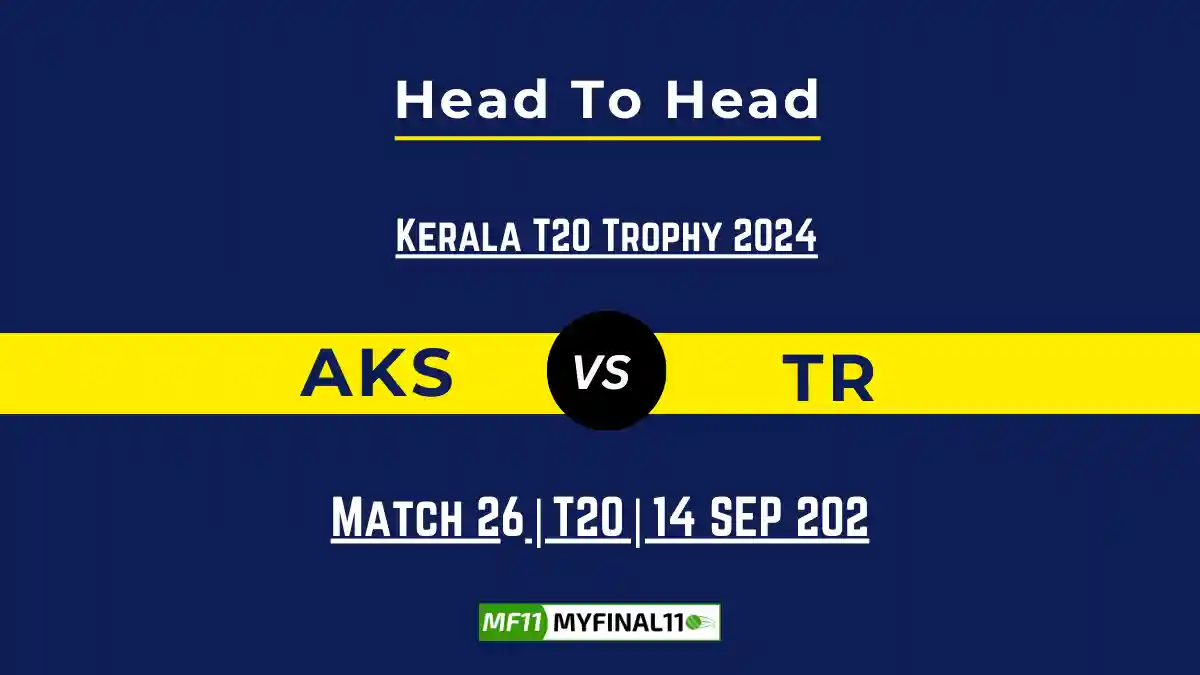 AKS vs TR Player Battle, Head to Head Team Stats, Team Record - Ireland Inter-Provincial One-Day Cup 2024