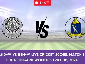 AND-W vs BEN-W Live Cricket Score, Match 6, Chhattisgarh Women's T20 Cup, 2024