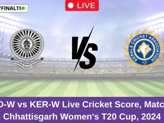 AND-W vs KER-W Live Cricket Score, Match 1, Chhattisgarh Women's T20 Cup, 2024