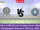 AND-W vs KER-W Live Cricket Score, Match 1, Chhattisgarh Women's T20 Cup, 2024