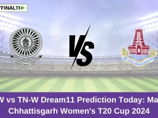 AND-W vs TN-W Dream11 Prediction Today: Match 8 Pitch Report, and Key Player | Chhattisgarh Women's T20 Cup 2024