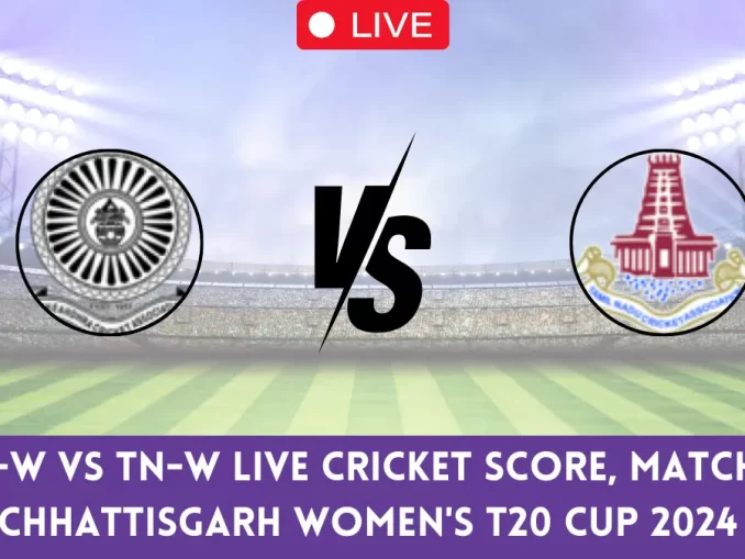 AND-W vs TN-W Live Cricket Score, Match 8 Chhattisgarh Women's T20 Cup 2024