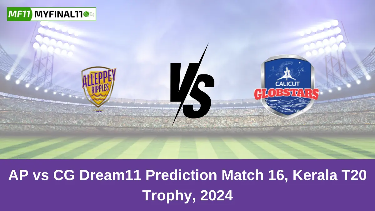 AP vs CG Dream11 Prediction Match 16, Kerala T20 Trophy, 2024