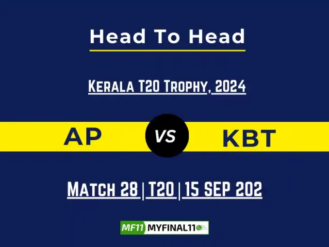 AP vs KBT Player Battle, Head to Head Team Stats, Team Record - Ireland Inter-Provincial One-Day Cup 2024