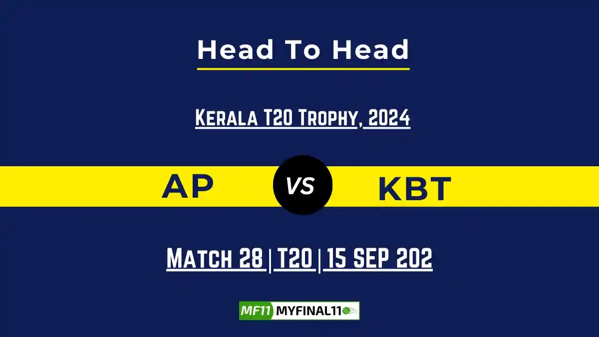 AP vs KBT Player Battle, Head to Head Team Stats, Team Record - Ireland Inter-Provincial One-Day Cup 2024