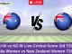 AU-W vs NZ-W Live Score: Scorecard, Ball by Ball Commentary - 3rd T20I, Australia Women vs New Zealand Women T20I 2024