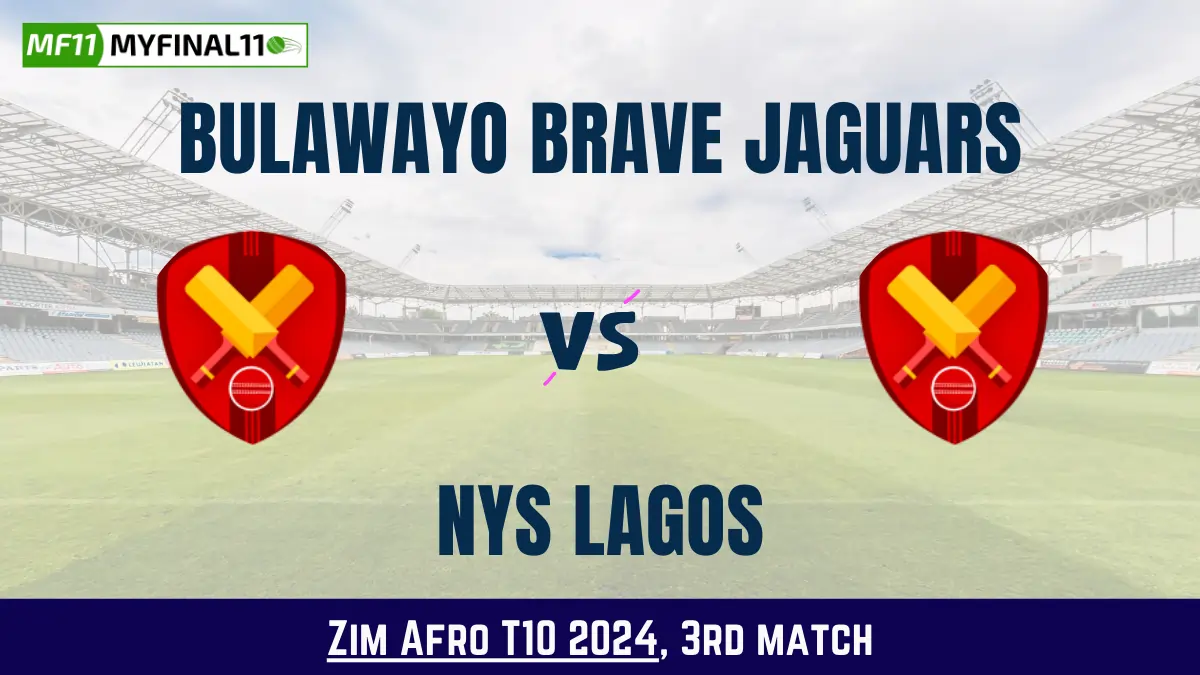 Get the best BB vs NYSL Dream11 Prediction fantasy team with BB vs NYSL Key player stats and pitch report for today's Zim Afro T10 2024.