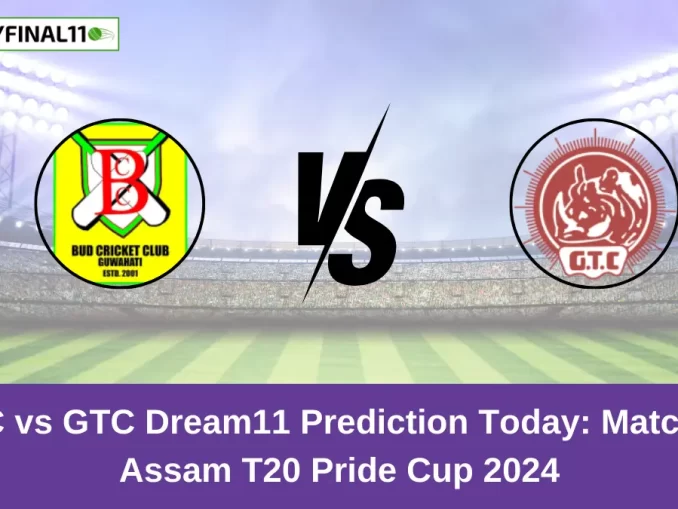 BCC vs GTC Dream11 Prediction Today: Match 2 Pitch Report, and Player Stats | Assam T20 Pride Cup 2024