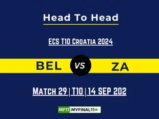 BEL vs ZA Player Battle, Head to Head Team Stats, Team Record - Ireland Inter-Provincial One-Day Cup 2024