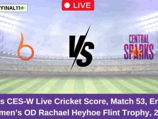 BLA vs CES-W Live Cricket Score, Match 53, England Women’s OD Rachael Heyhoe Flint Trophy, 2024