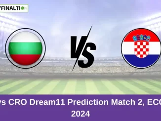 BUL vs CRO Dream11 Prediction Match 2, ECC T10, 2024