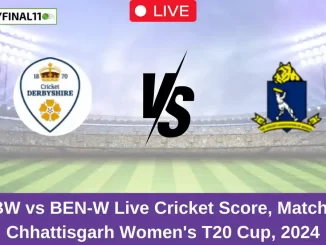 CBW vs BEN-W Live Cricket Score, Match 3, Chhattisgarh Women's T20 Cup, 2024