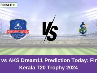 CG vs AKS Dream11 Prediction Today: Final Pitch Report, and Key Player | Kerala T20 Trophy 2024