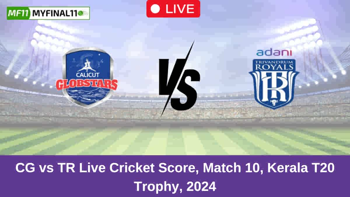 CG vs TR Live Cricket Score, Match 10, Kerala T20 Trophy, 2024