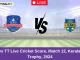 CG vs TT Live Cricket Score, Match 12, Kerala T20 Trophy, 2024