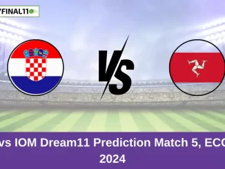 CRO vs IOM Dream11 Prediction Match 5, ECC T10, 2024