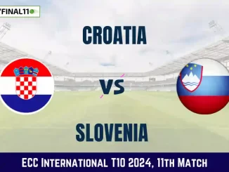 CRO vs SVN Dream11 Prediction Today: Match 11 Pitch Report, and Key Player | ECC International T10 2024