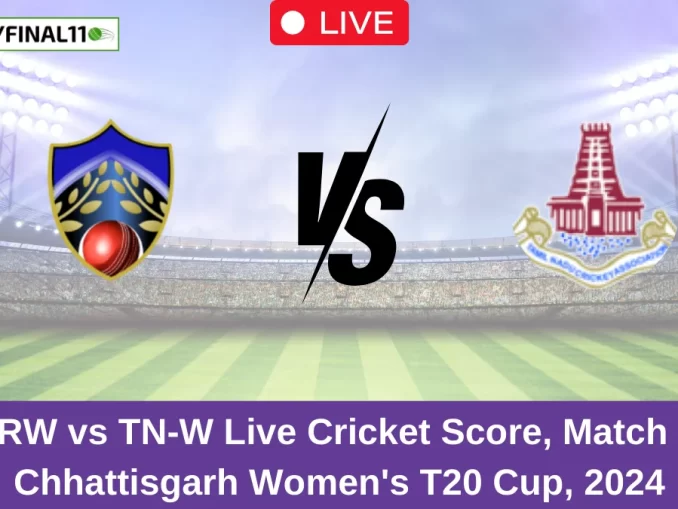 CRW vs TN-W Live Cricket Score, Match 2, Chhattisgarh Women's T20 Cup, 2024