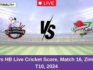 DW vs HB Live Cricket Score, Match 16, Zim Afro T10, 2024