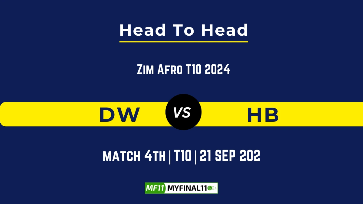 DW vs HB player battle Player Battle, Head to Head Team Stats, Team Record - Kerala T20 Trophy 2024