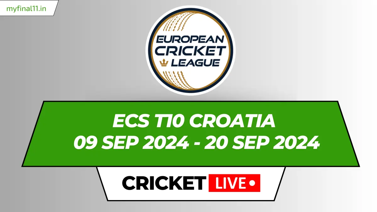 ECS T10 Croatia Live Score, Matches, Schedule, Points Table 2024