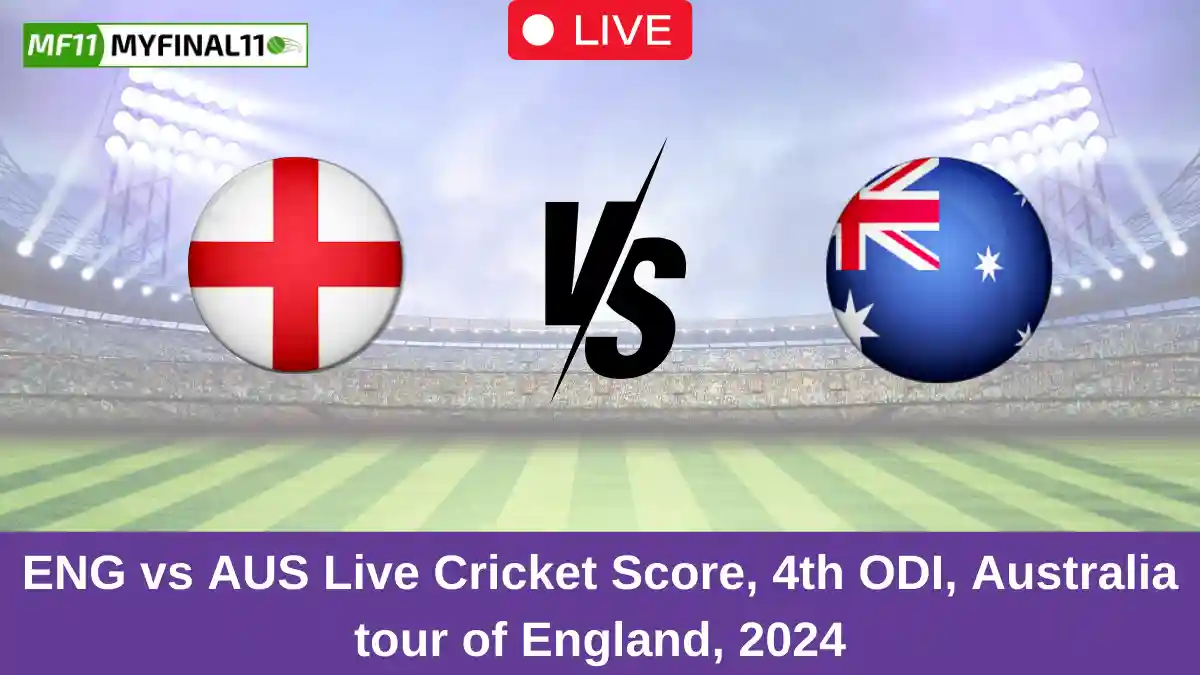 ENG vs AUS Live Cricket Score, 4th ODI, Australia tour of England, 2024