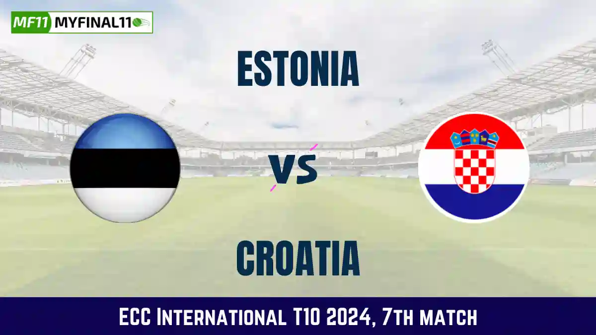 EST vs CRO Dream11 Prediction Today: Match 7 Pitch Report, and Key Player | ECC International T10 2024