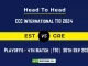 EST vs GRE Player Battle, Head to Head Team Stats, Team Record - ECC International T10 2024