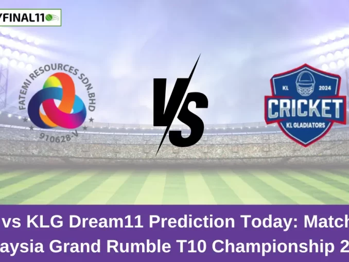 FRC vs KLG Dream11 Prediction Today: Match 23 Pitch Report, and Key Player | Malaysia Grand Rumble T10 Championship 2024