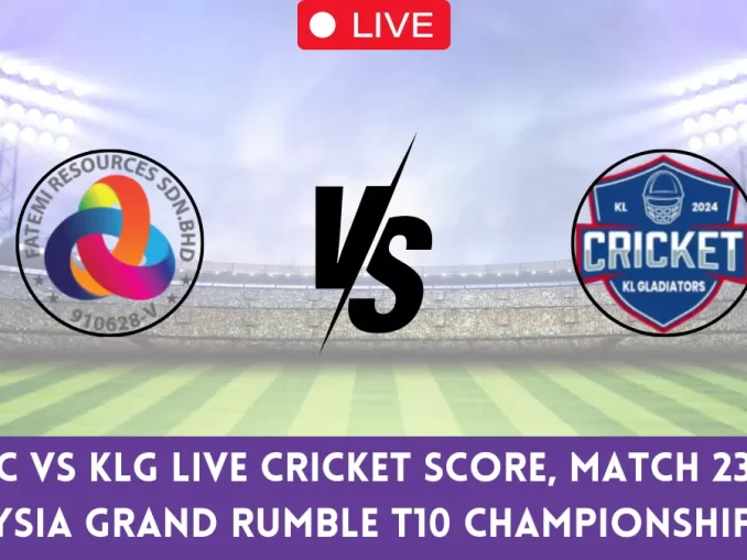 FRC vs KLG Live Cricket Score, Match 23 Malaysia Grand Rumble T10 Championship 2024