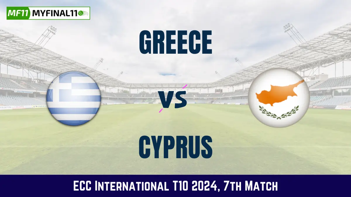 Get the best GRE vs CYP Dream11 Prediction fantasy team with GRE vs CYP Key player stats and pitch report for today's ECC International T10 2024.