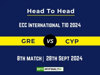 GRE vs CYP Player Battle, Head to Head Team Stats, Team Record - ECC International T10 2024