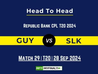 GUY vs SLK Player Battle, Head to Head Team Stats, Player Record