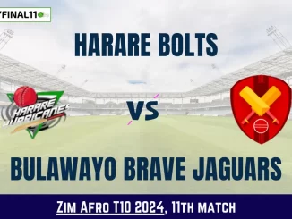 Get the best HB vs BB Dream11 Prediction fantasy team with HB vs BB Key player stats and pitch report for today's Zim Afro T10 2024.