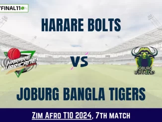 Get the best HB vs JBT Dream11 Prediction fantasy team with HB vs JBT Key player stats and pitch report for today's Zim Afro T10 2024.