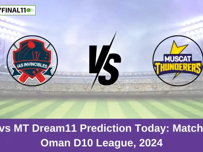 IAI vs MT Dream11 Prediction Today Match 22, Oman D10 League, 2024