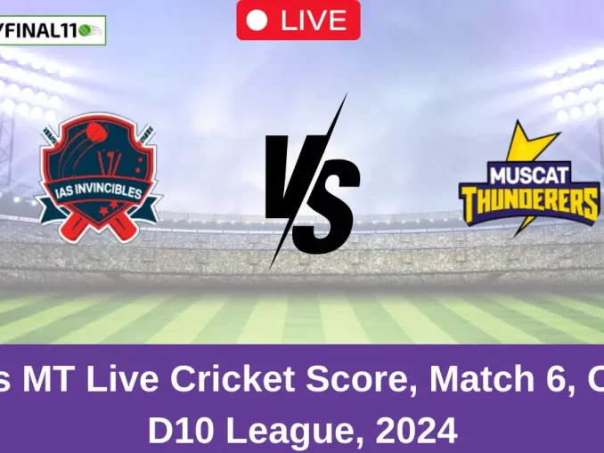 IAI vs MT Live Cricket Score, Match 6, Oman D10 League, 2024 (1)