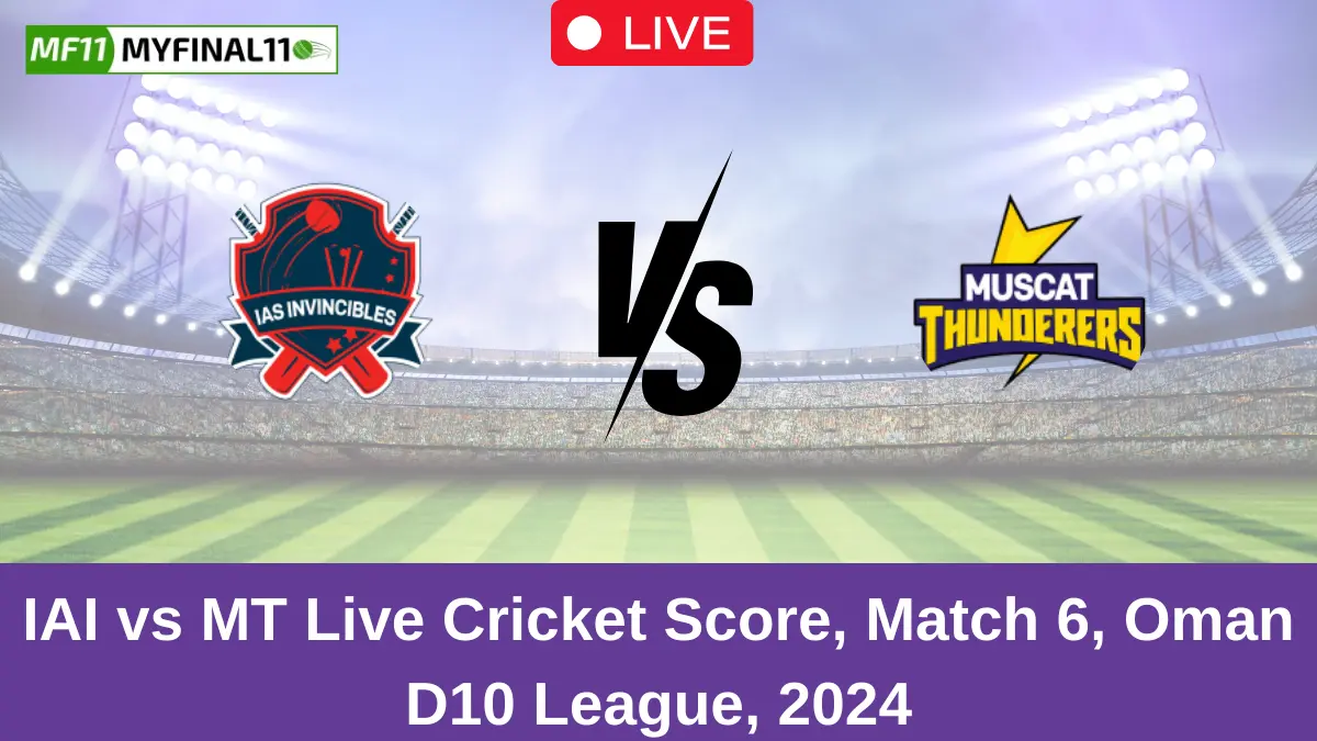 IAI vs MT Live Cricket Score, Match 6, Oman D10 League, 2024 (1)