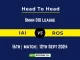 IAI vs ROS Player Battle, Head to Head Team Stats, Player Record: Oman D10 League- Match 16