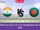 IND vs BAN Live Score 1st Test, Bangladesh tour of India, 2024